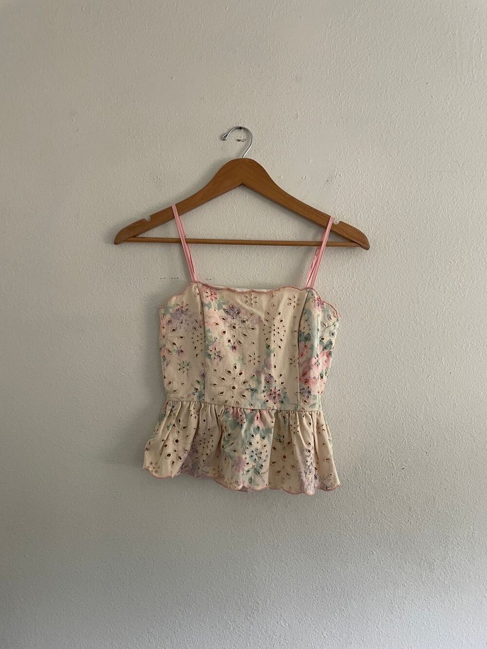 VICI Floral Corset Top Size S
